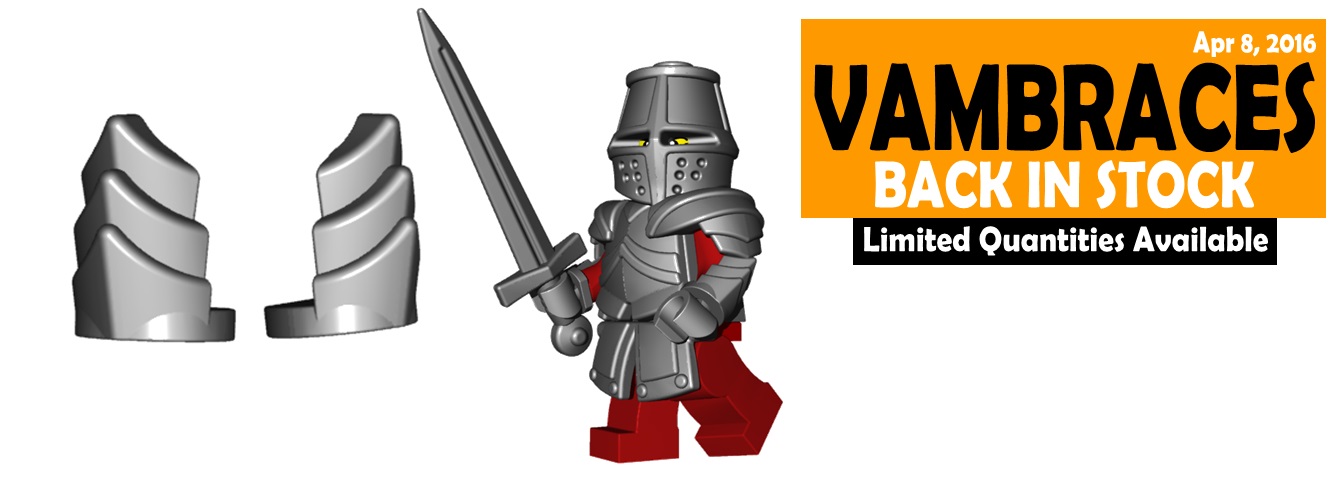 lego armor - vambraces