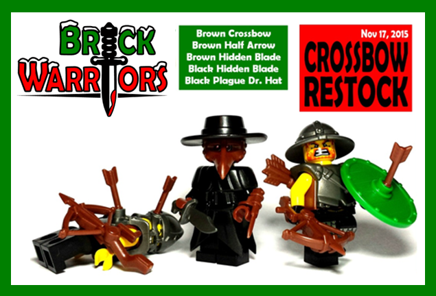 lego holiday gift guide - crossbow restocks