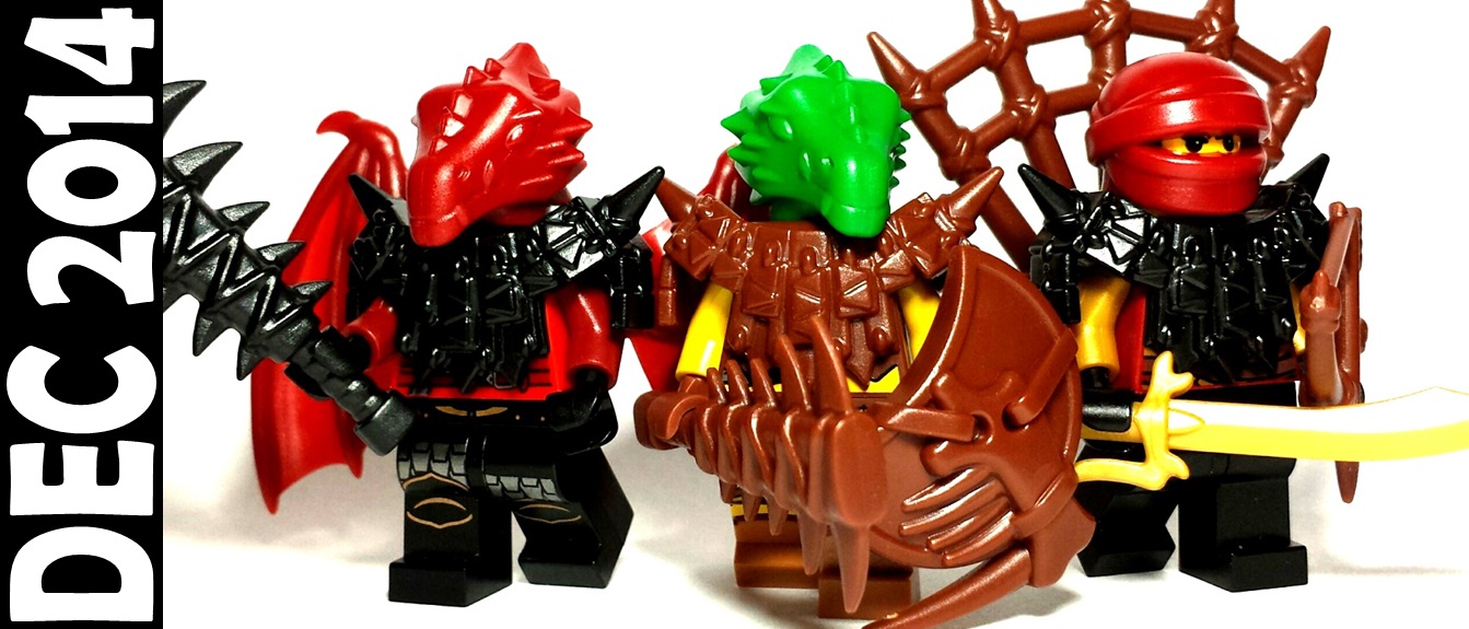 new custom lego lizard and dragon accessories