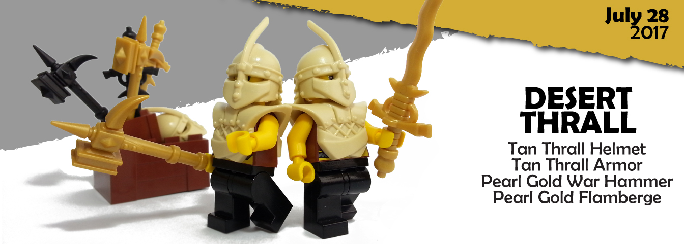 Tan Desert Thrall Accessories Now Available!