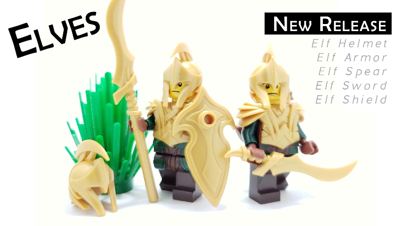 new custom lego elven accessories