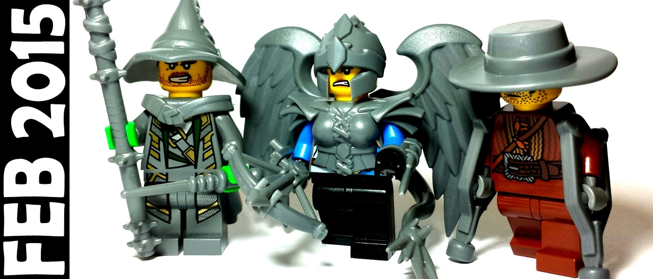 gray lego bird wings