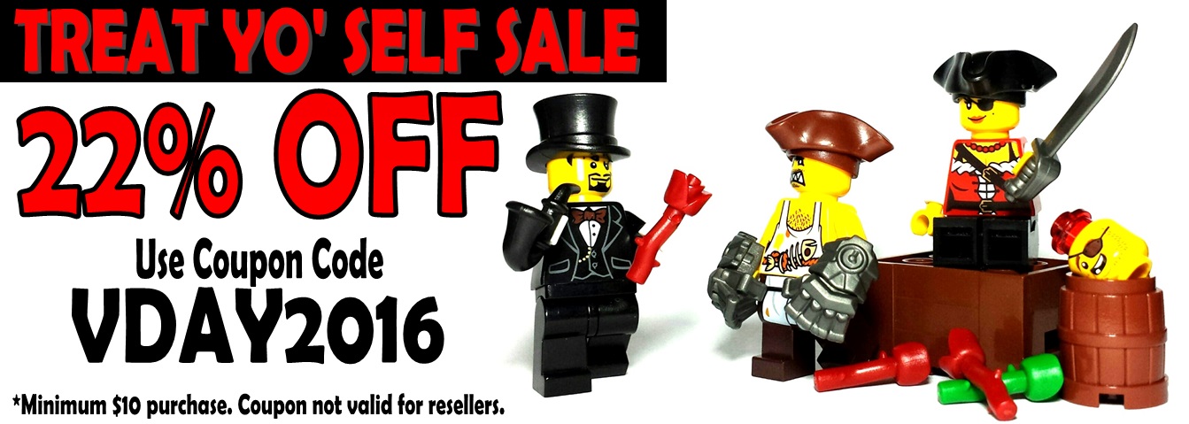 lego valentine's day treat yo' self sale