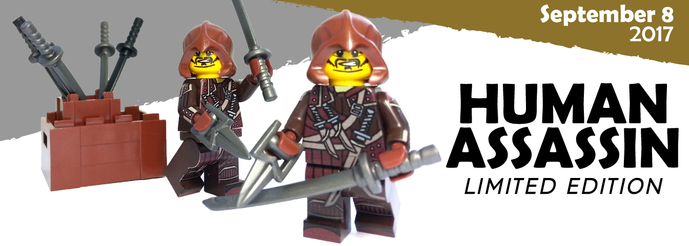 Limited Edition Human Assassin Minifigure Now Available!