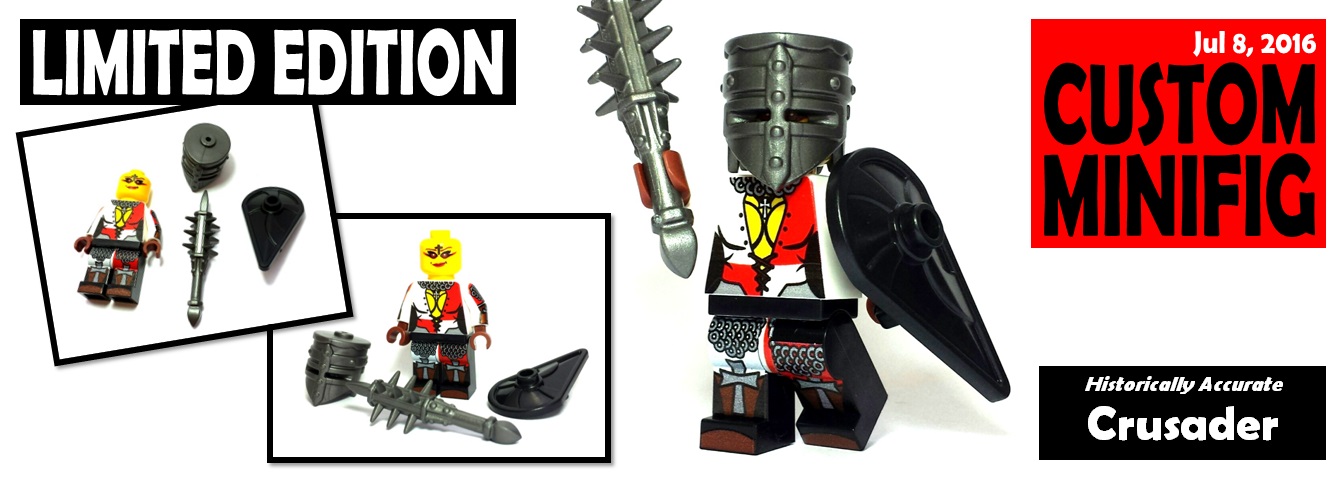 Get the Limited Edition Crusader Minifigure