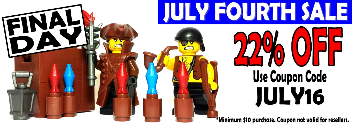 Last Day for Lego 4th of July Savings - Get 22% Off!
