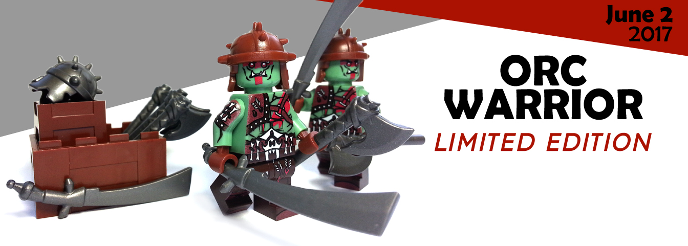 Get the Limited Edition Orc Warrior Minifigure!