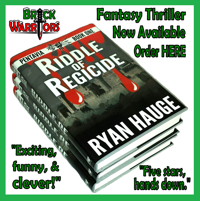 new thriller - riddle of regicide - by ryan hauge