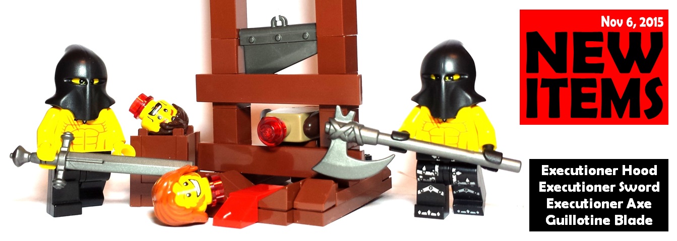 new custom lego executioner accessories