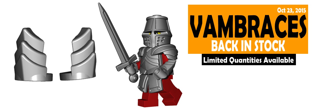 custom lego vambraces are back