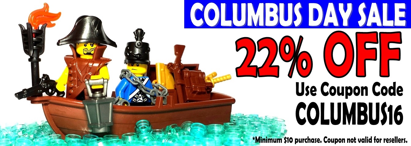 Lego Columbus day sale
