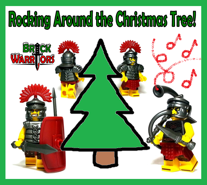 LEGO Brick Christmas Tree How To Tutorial 
