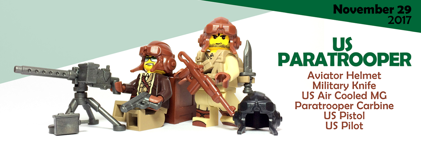 LEGO, WWII, Minifigure, Custom LEGO