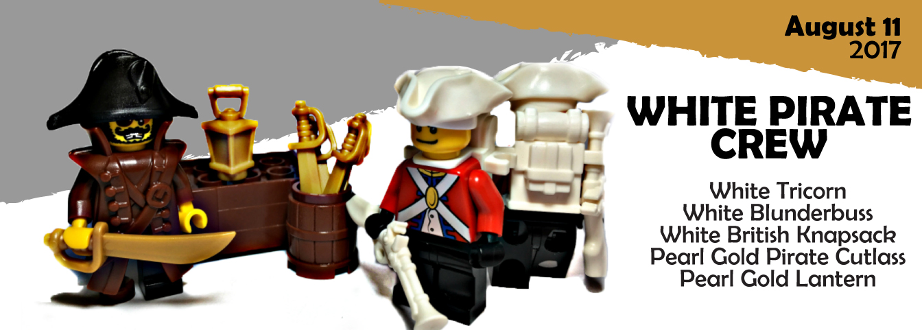 Get the White Pirate Captain Accessories!
