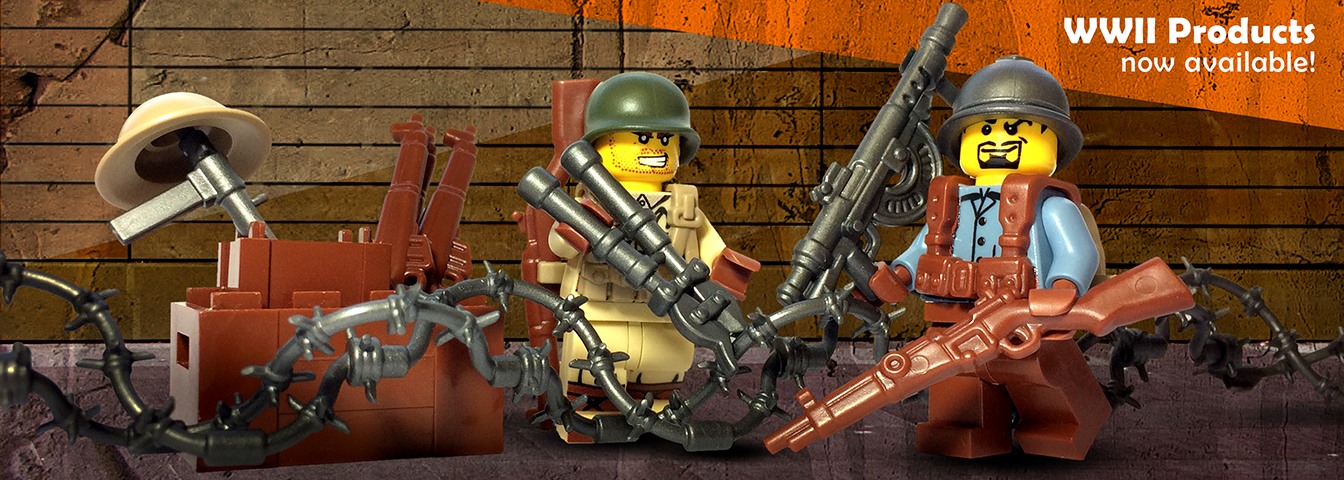 WW2 Custom Lego Guns